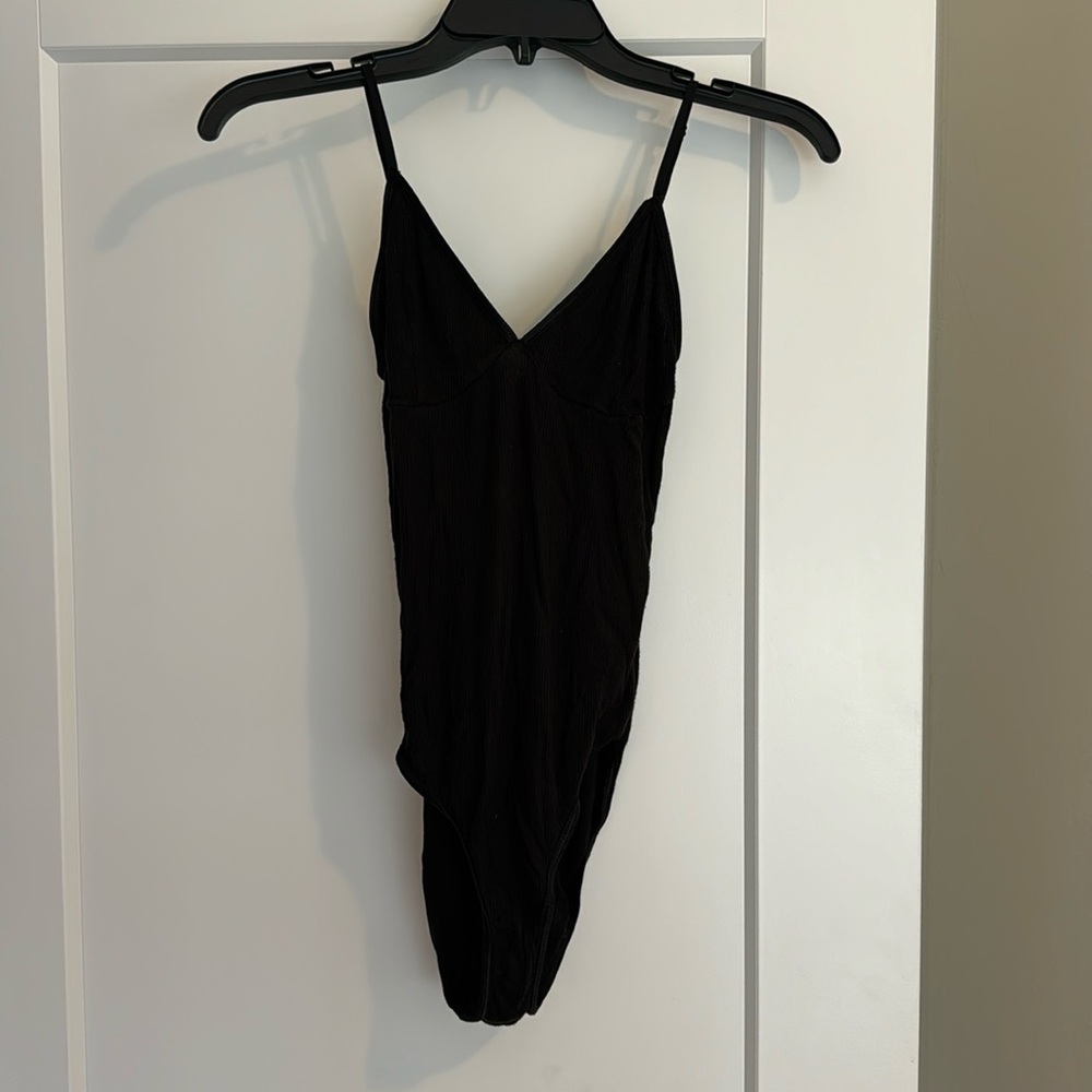 AMERICAN APPAREL RIBBED BODYSUIT - Picture 1 of 4